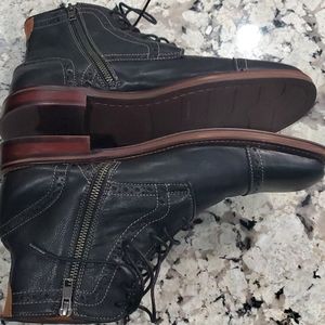 johnston and murphy warner cap toe boot